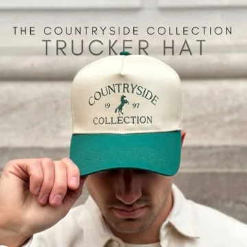 Trendy Vintage Trucker Hats for Men and Women - Country Style