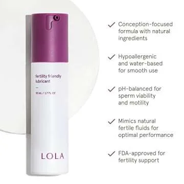 LOLA Fertility Friendly Water-Based Lubricant for Women