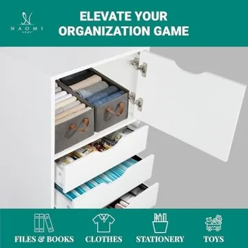 Naomi Home Carly 6-Drawer Mobile Storage Cabinet