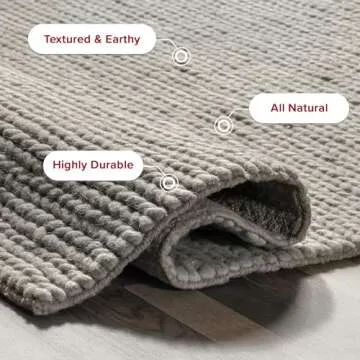 nuLOOM 8x10 Penelope Handmade Wool Area Rug