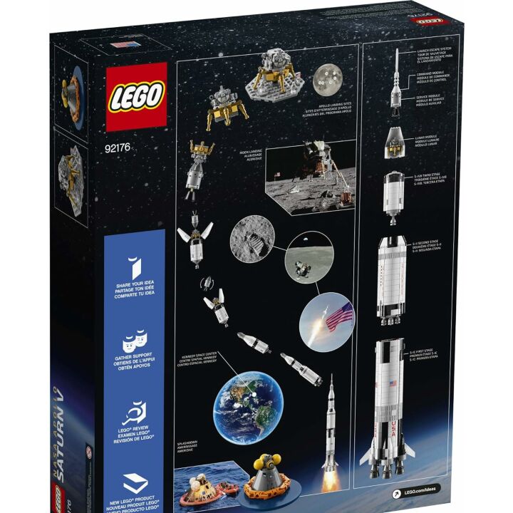 LEGO NASA Apollo Saturn V Rocket Building Kit