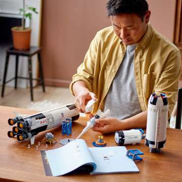 LEGO NASA Apollo Saturn V Rocket Building Kit