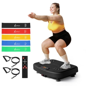 Vibration Plate Exercise Machine for Lymphatic Drainage and Weight Loss