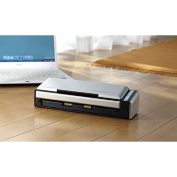 Fujitsu ScanSnap S1300i Portable Color Duplex Document Scanner for Mac or PC, Classic