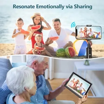 Atatat 10.1 Inch WiFi Digital Photo Frame Perfect Gift