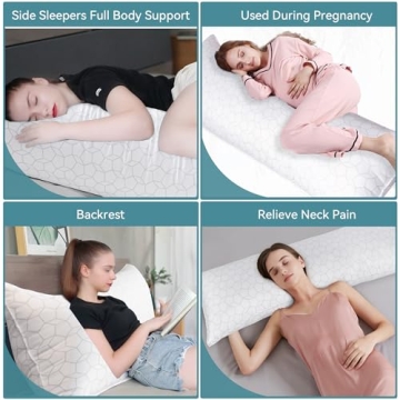 Oubonun Full Body Pillow for Ultimate Sleep Comfort