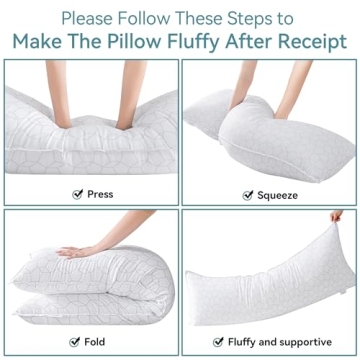 Oubonun Full Body Pillow for Ultimate Sleep Comfort