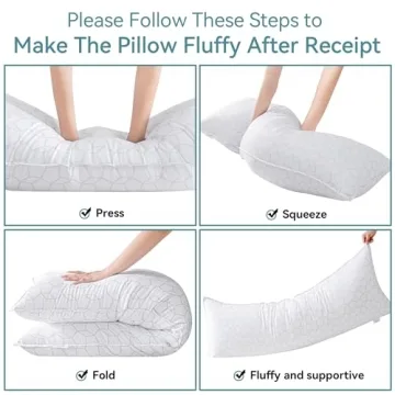 Oubonun Full Body Pillow for Ultimate Sleep Comfort