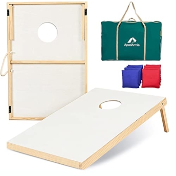 ApudArmis Cornhole Boards Set - Fun for Outdoor Gatherings