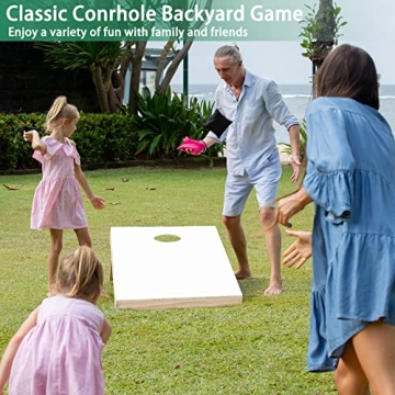 ApudArmis Cornhole Boards Set - Fun for Outdoor Gatherings