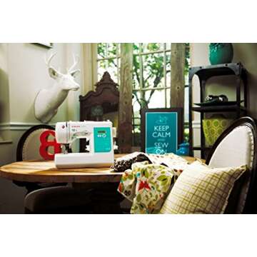 SINGER | 7258 Sewing & Quilting Machine With Accessory Kit - 203 Stitch Applications - Simple & Great For Beginners