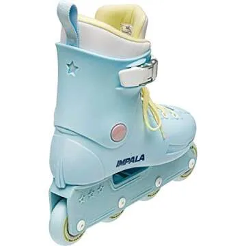 Impala Lightspeed Inline Skate - Sky Blue/Yellow Women's Size 7
