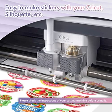 Koala Printable Vinyl Sticker Paper 50 Sheets for Inkjet Printers