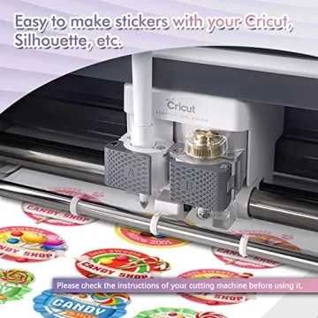 Koala Printable Vinyl Sticker Paper 50 Sheets for Inkjet Printers