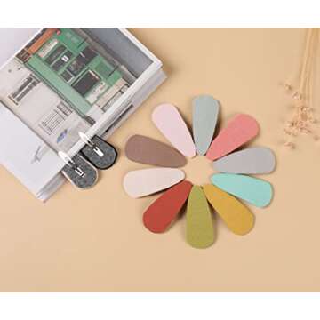 Hair Clips for Girls,Snap Barrettes for Women,12 Pack Solid colors Linen Hair Accessories for Baby Toddler Teen Girl Gifts