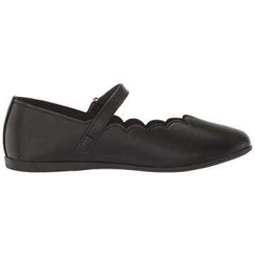 The Children's Place,girls,The Children's Place Comfort Flex Shoes,Uniform Comfort Flex Shoes,Black,12 Little Kid