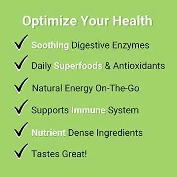 SMART Pressed Organic Greens Superfoods Powder | Cold-Pressed Daily Organic Greens Powder for Women ...
