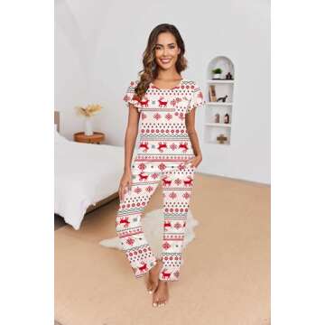 Ekouaer Women's Christmas Pajama Sets - Cozy and Stylish