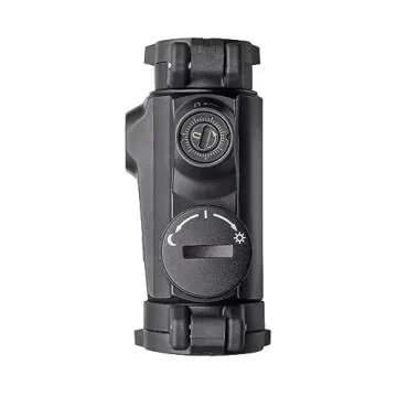 Sig Sauer Romeo-MSR 1x20mm 2 MOA Red Dot Sight | Durable Waterproof Lightweight Ultra-Compact Gun Sight with Flip-Back Lens Covers, Black