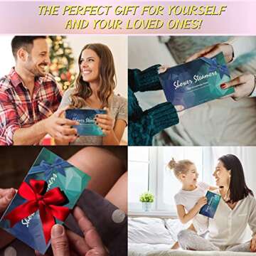 Vanten Shower Steamers - 8PCS Aromatherapy Shower Bombs with Essential Oils for Stress Relief and Relaxation - Home Spa Gifts