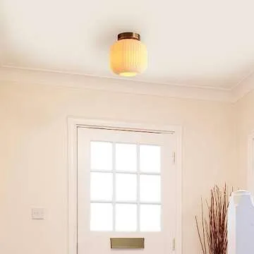 Globe Electric 66000079 Flush Mount Ceiling Light Fixture