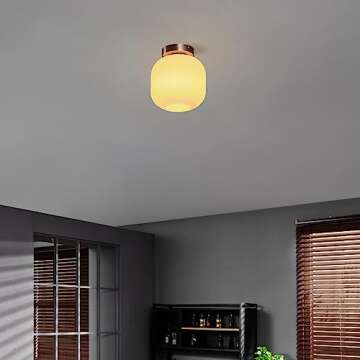 Globe Electric 66000079 Flush Mount Ceiling Light Fixture