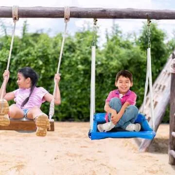 JYGOPLA 10FT Climbing Dome, Geometric Dome Climber Playground Supporting 800LBS with Rust & UV Resistant, Geo Jungle Gym for Kids 3 to 8 Backyard, Much Easier Assembly, Gift for Kids, Blue+Green