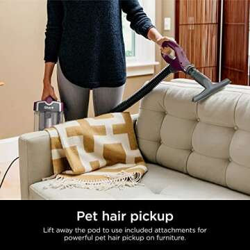 SHARK CU530 Navigator Lift-Away Vacuum Self-Cleaning Brushroll