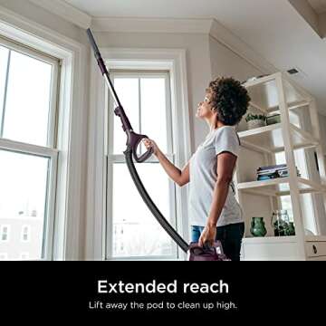 SHARK CU530 Navigator Lift-Away Vacuum Self-Cleaning Brushroll