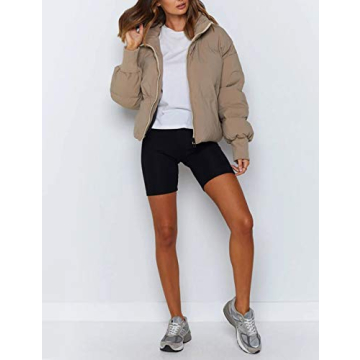 UANEO Women’s Stylish Puffer Coat for Winter