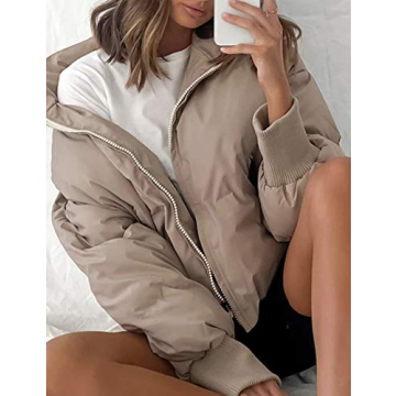 UANEO Women’s Stylish Puffer Coat for Winter