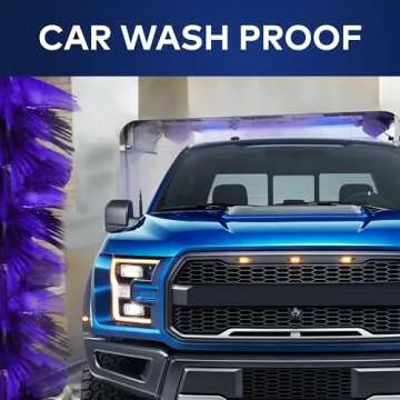 𝐁𝐮𝐥𝐥𝐞𝐭 Antenna for Ford F-150 XL XLT 2009-2024 - Highly Durable Premium Truck Antenna 5.45 Inch - Car Wash-Proof Radio Antenna for FM AM - Black, 50 Caliber Design - Ford F150 Accessories