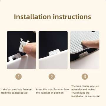 AIWE7D Cute Mini Trash Can for Home or Office