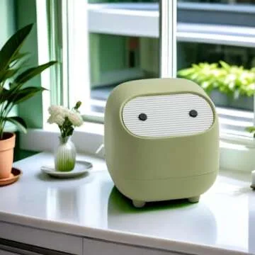 AIWE7D Cute Mini Trash Can for Home or Office