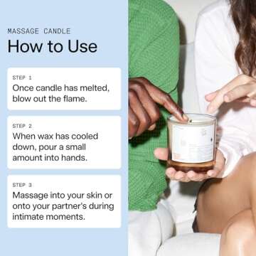 DedCool 01 Taunt Massage Candle for Intimacy & Care