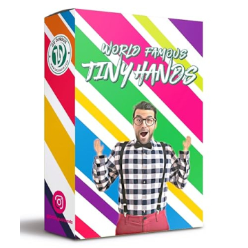 DR DINGUS Tiny Hands - Hilarious Mini Hand Puppet Toys