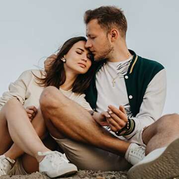 Sentimental 316L Stainless Steel Gold Cross Necklace for Husband