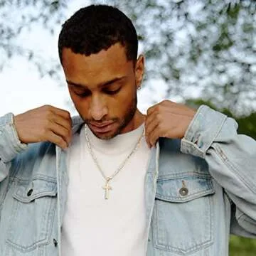 Perfect Gift for Husband: Stainless Steel Cross Necklace