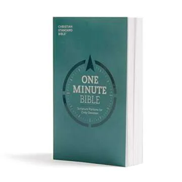 CSB One Minute Bible with Daily Readings 365 Devotions
