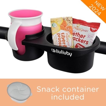 Liuliuby Universal Stroller Snack Tray Attachment for Ultimate Convenience