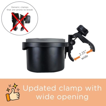 Liuliuby Universal Stroller Snack Tray Attachment for Ultimate Convenience