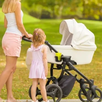 Liuliuby Universal Stroller Snack Tray Attachment for Ultimate Convenience