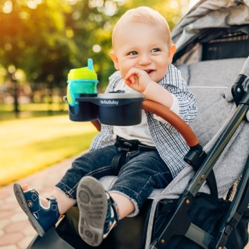 Liuliuby Universal Stroller Snack Tray Attachment for Ultimate Convenience