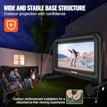 VEVOR Inflatable Movie Screen for Outdoor Parties