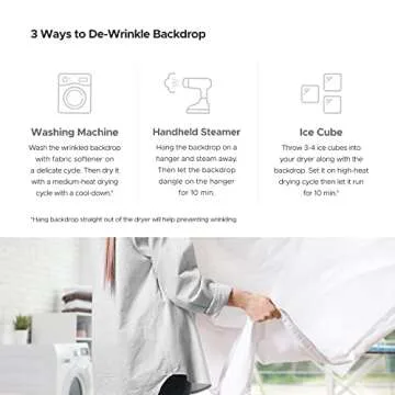 LimoStudio 9x13 Feet Gray Backdrop - Premium Quality Fabric