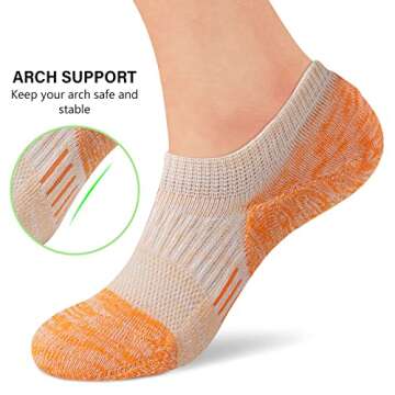 Amutost No Show Socks Women Comfortable and Stylish