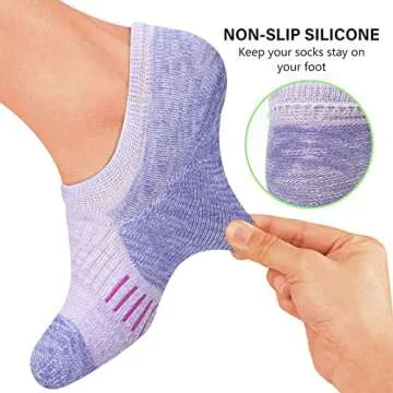 Amutost No Show Socks Women Comfortable and Stylish