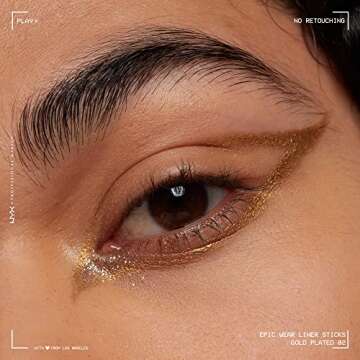 NYX Epic Wear Liner Stick - Long-Lasting Gold Eyeliner