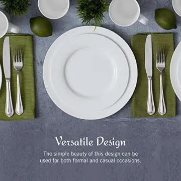 Mikasa Delray 40-Piece White Dinnerware Set for 8