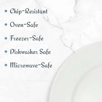 Mikasa Delray 40-Piece White Dinnerware Set for 8